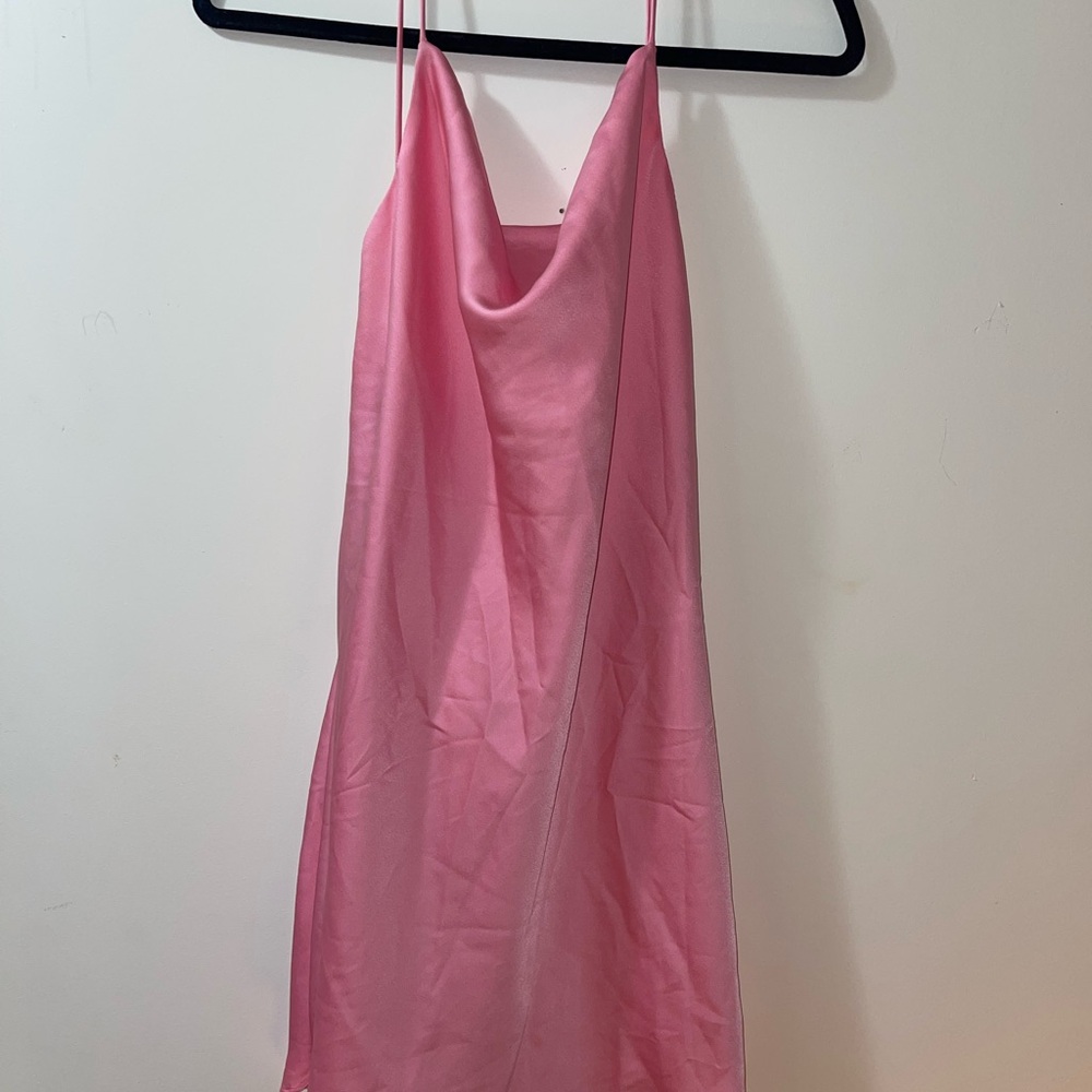 Only Pink Slip mini dress